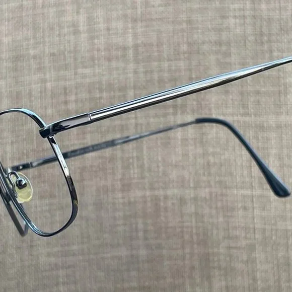 Timberland Men Eyeglasses Frame Gunmetal Tone Metal Glasses 145 P506 - Picture 6 of 12